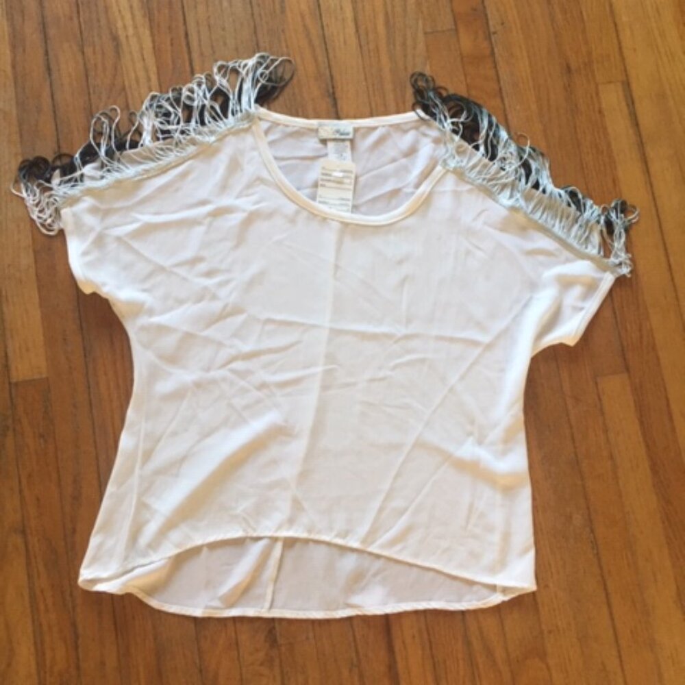 Fringed top